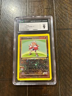 Hitmonchan Reverse Holo Promo #2 Best of Game Promos 2003 CGC 9 🥊 w/ Swirl 🌀