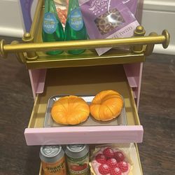 American Girl Airlines Food Cart