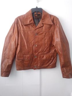 Jacket Man, leather, size S
