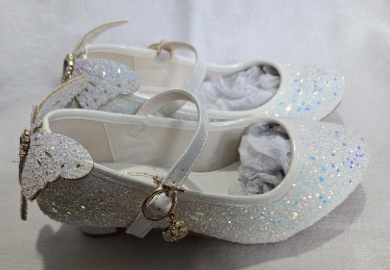 Girls Butterfly Heels