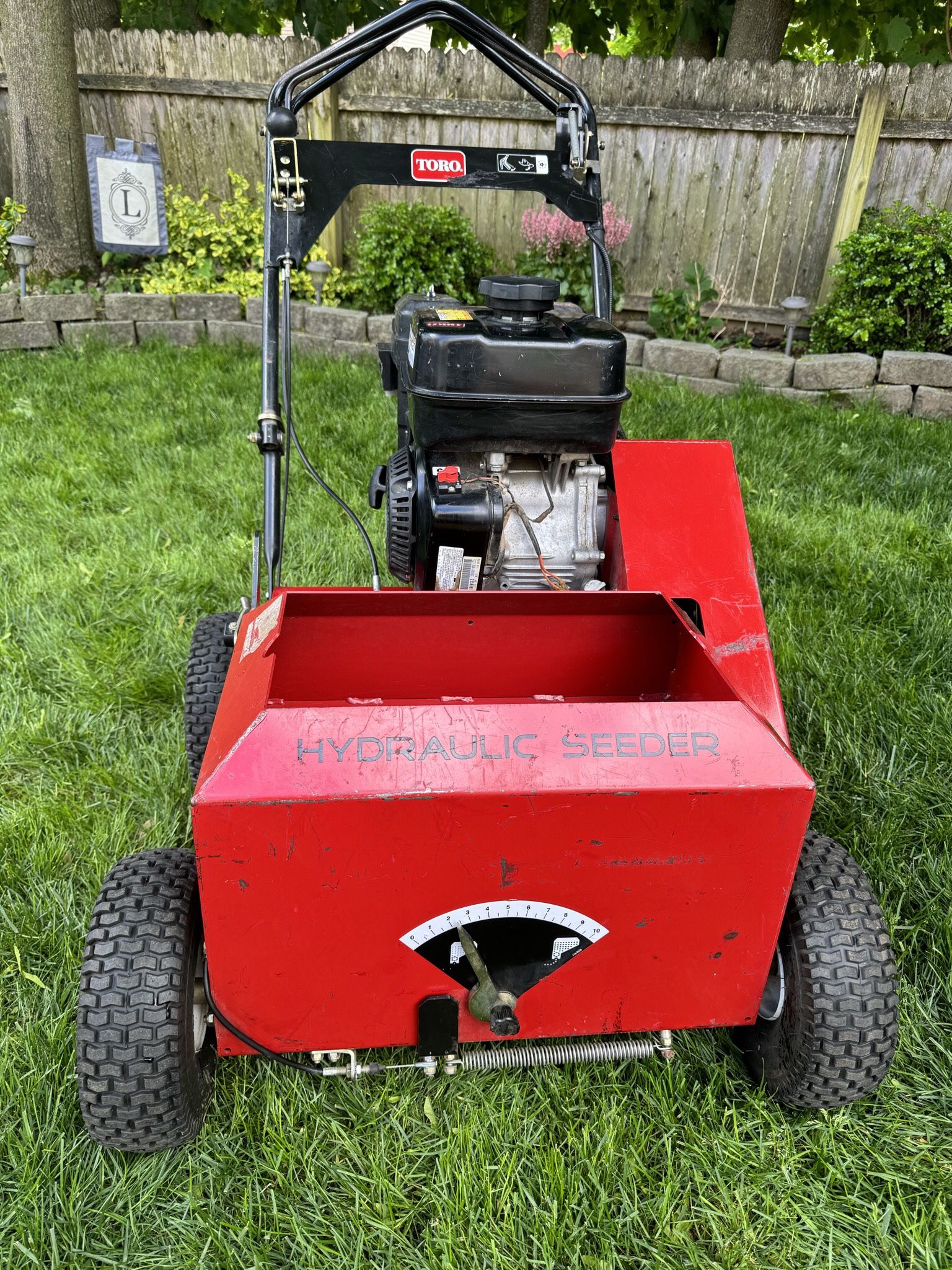Toro Hydro Slit Seeder Slicer Dethatcher Overseeder