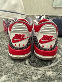 Jordan 3 fire red 10.5