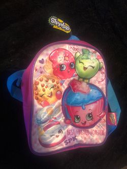 Mini shopkins backpack