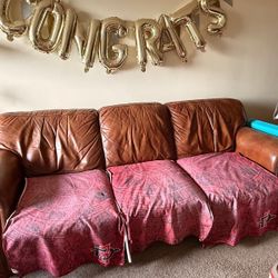 Leather Sofa