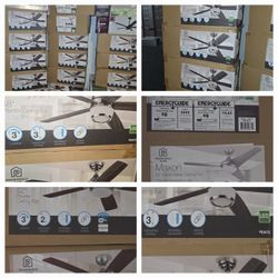 Ceiling Fans Led Wuth Remote Wifi $89 Each .tengo Muchos Abanicos De Lujo $89 Cada Uno