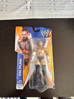 CM Punk Basic 36 Superstar #07 Wrestling Figure 2013 Mattel WWE