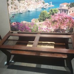 Coffe Table  and  a Glass TV Stand 