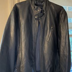 Andrew Marc Leather Jacket Men’s Xxl