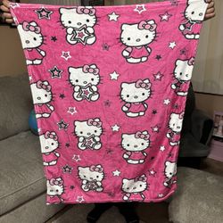 Hello Kitty Baby Blanket