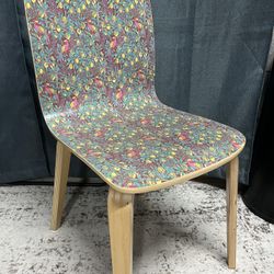 Artsy Wooden Dining Room Accent Chair 