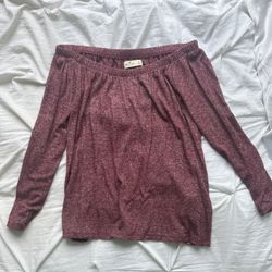 Off The Shoulder Long Sleeve