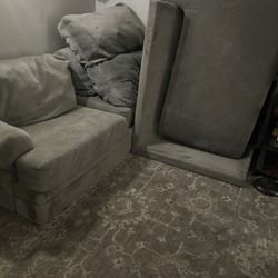 L Shape Couch Grey