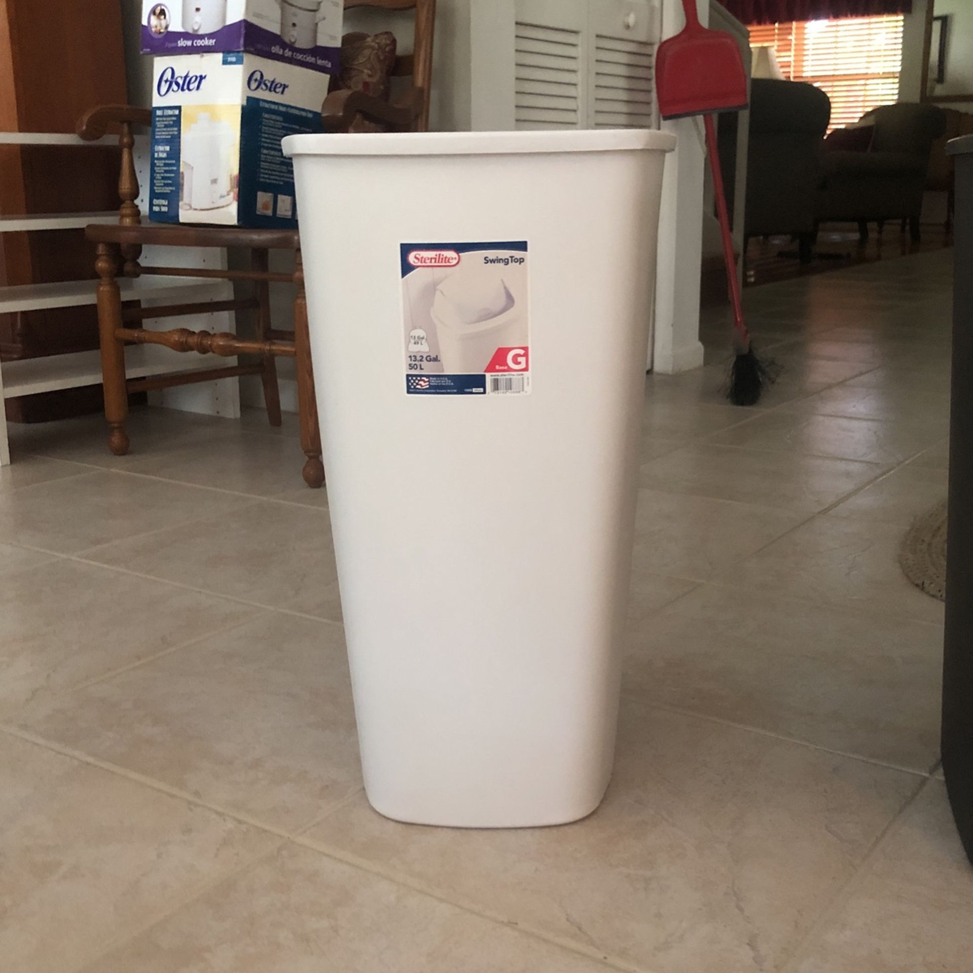 Sterilite 13.2 Gallon Base Trash Container