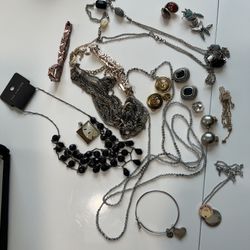 Costume Jewlery Lot. Clip & Pierced Earrings. No Sterling No Gold. Jupiter 