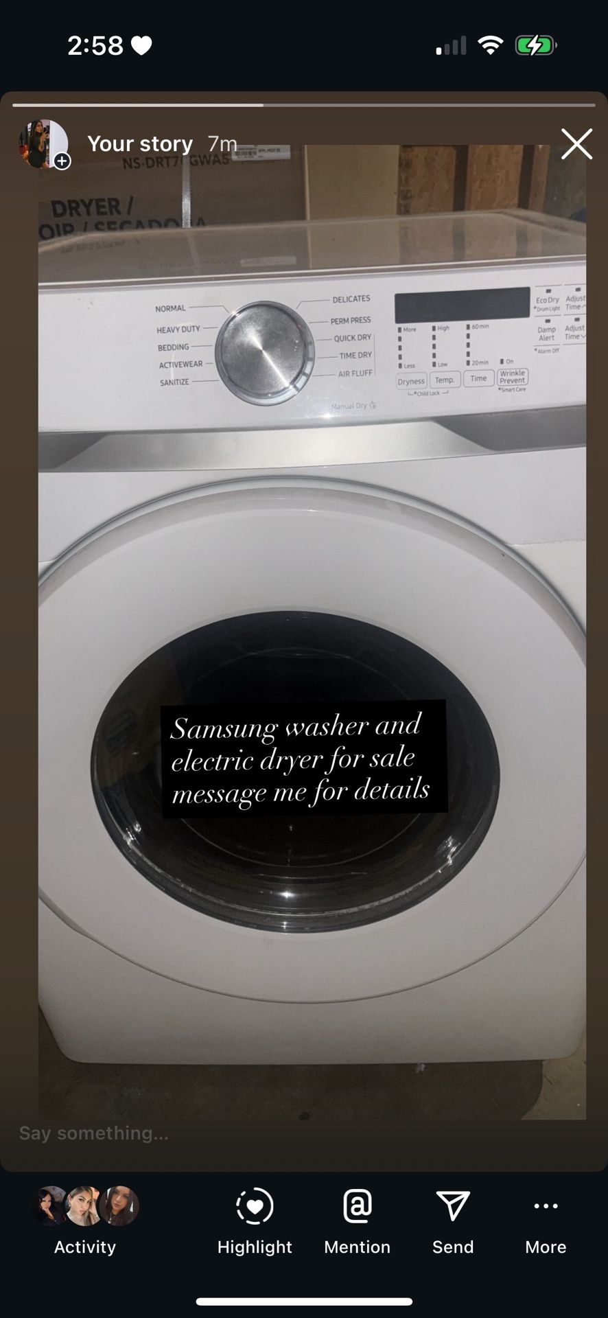 Washer And Dryer