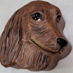Jewelry Box Dog Shaped Hand Mad, Signed  by the Artist.