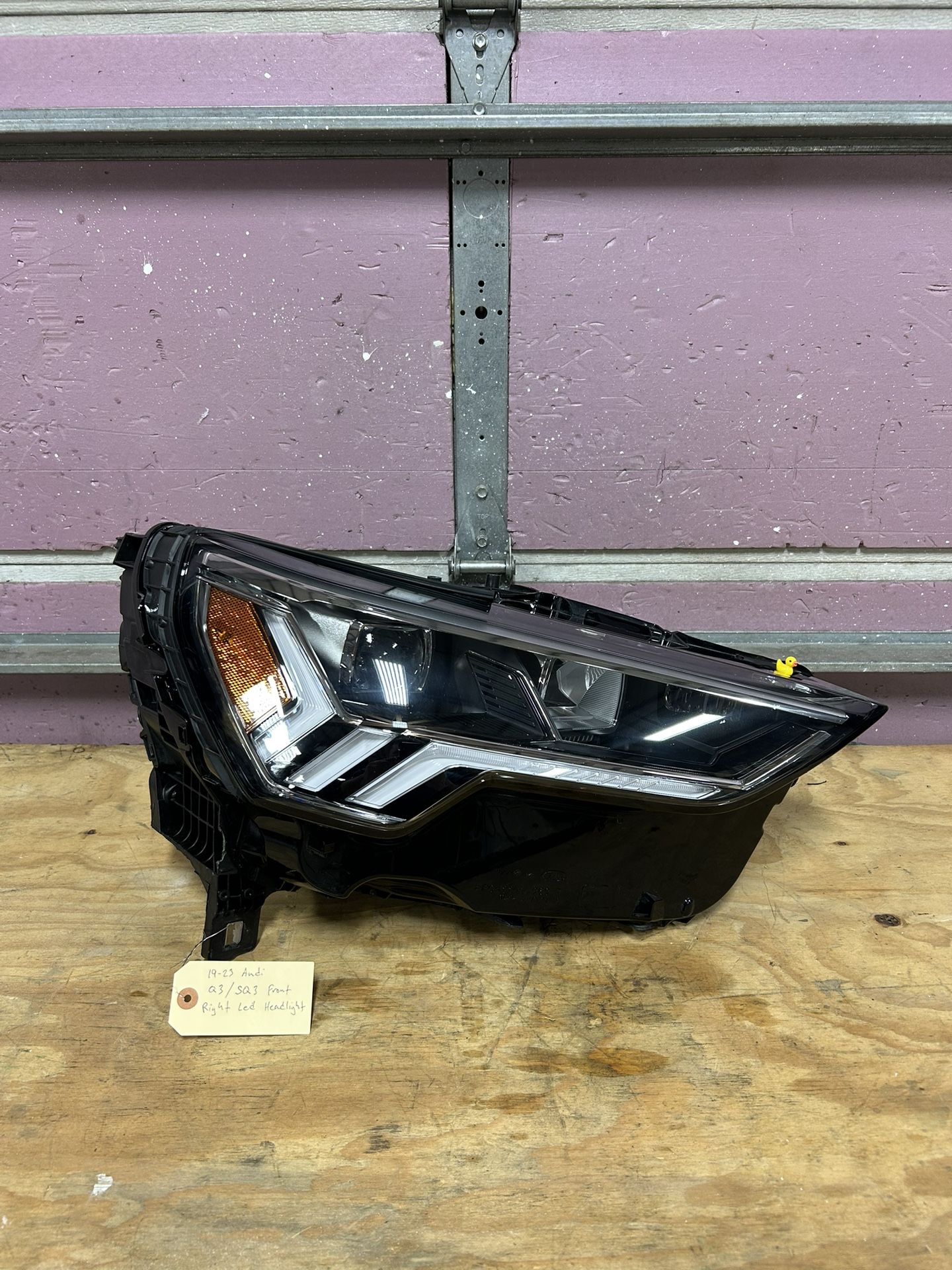 2019-2023 Audi Q3 / SQ3 front Right LED headlight OEM