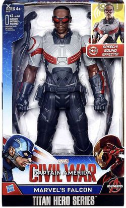 Marvel Captain America Civil War - 12” Falcon Interactive Figure