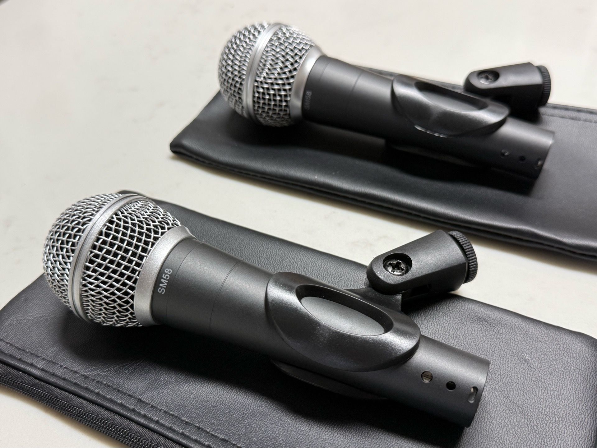 2 Dynamic SM58 mics