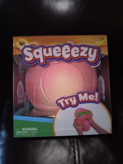 Peach squishy toy