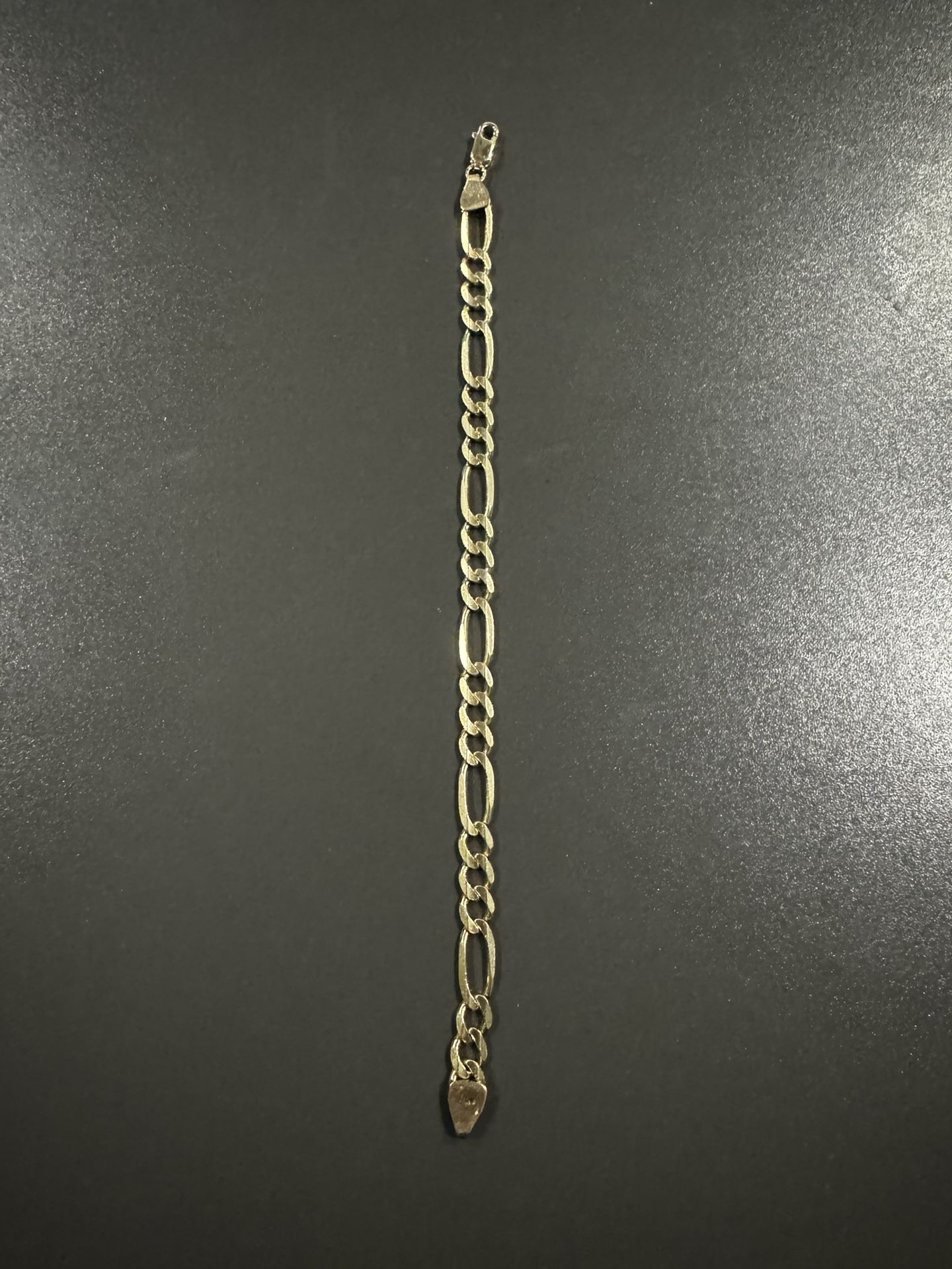 14kt Gold Fígaro Bracelet