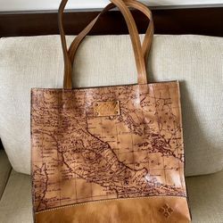 Patricia Nash  Italian Leather brown purse