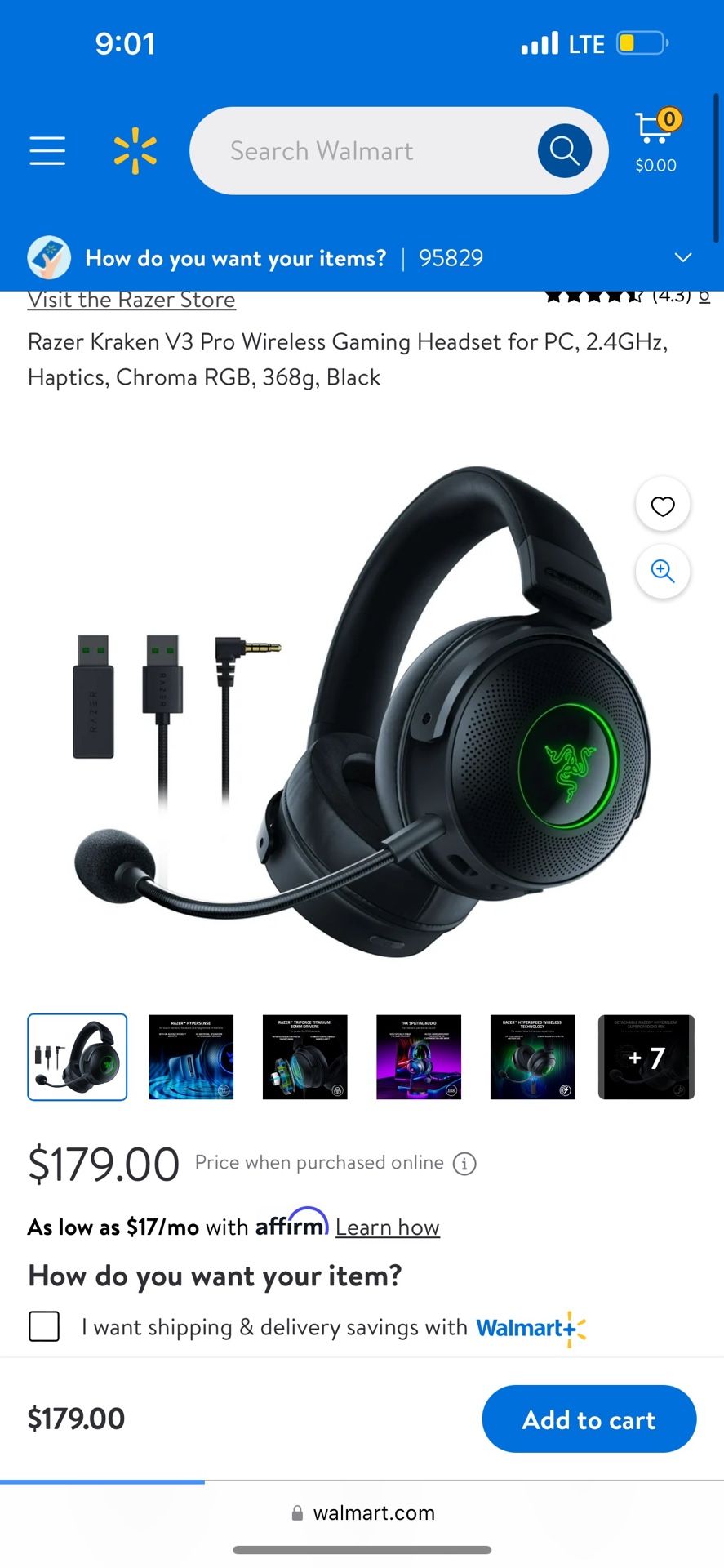 Razer Headset And Mouse