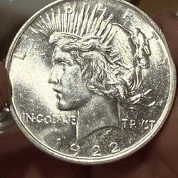 1922 USA Peace Dollar Silver