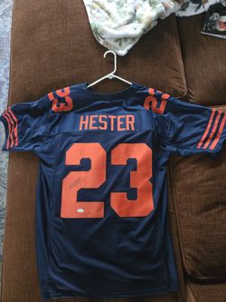 Chicago Bears Devin Hester Autographed Jersey 