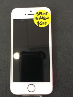 iPhone 5 SE 16gb New SPRINT
