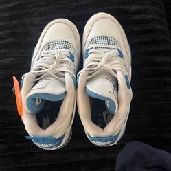 jordan 4 military blue size 7y