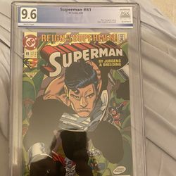 Superman #81 Cgc 9.6