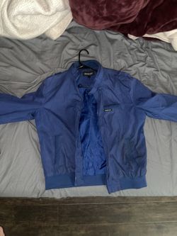 BLUE MEMBERS ONLY RACER JACKET