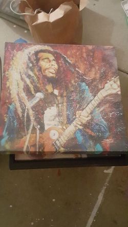 Bob marley canvas