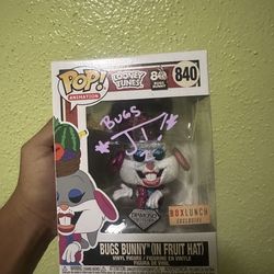 bugs bunny auto funko pop