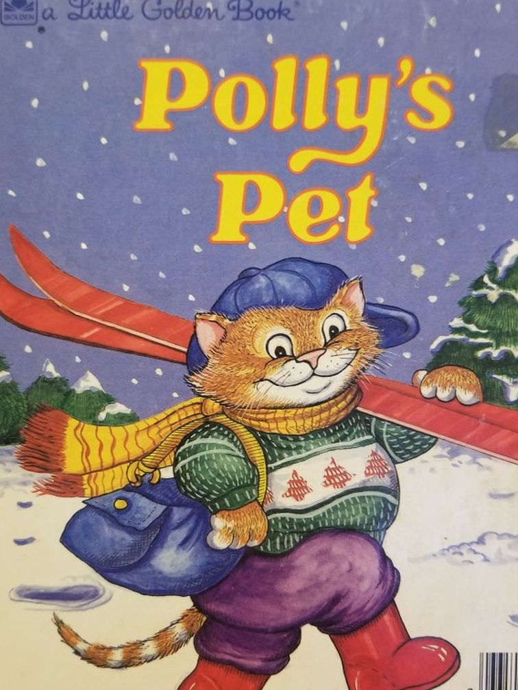 A Little Golden Book #302-55 "Polly's Pet" 1984