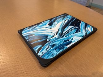 Casetify MacBook Pro 16” (2021-2026) Blue Waves Crashing Pattern Bounce Case