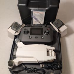 LYZRC L100 Drone w/ 2.7K Camera, 3 Batteries, and Cases - Like New!
