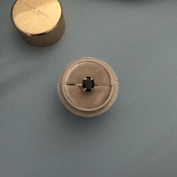 Black Obsidian Ring - Harlow