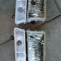 Dodge durango /dakota 98-04 clear headlights