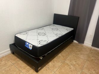 Cama twin + colchón incluido