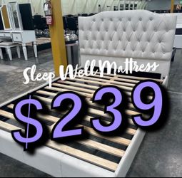 Queen size bed frame only