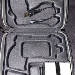 Tazer Case, Charger, And Recharges