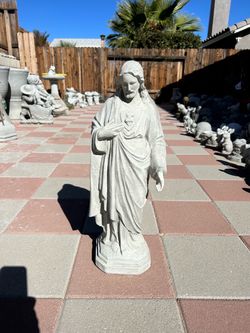 New Jesus Made out of cement