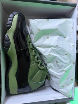 Jordan 11 retros military green