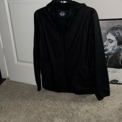 Black Bomber Parka