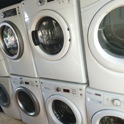 G/E Front Load Washer And Dryer Set Both Works Good 👍