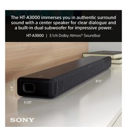 Sony HT A- 3000 