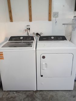 Whirlpool Washer and Dryer
