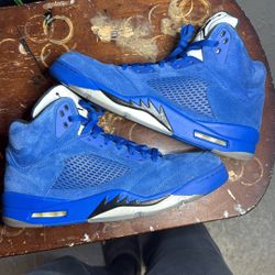 Jordan 5 Blue Suede